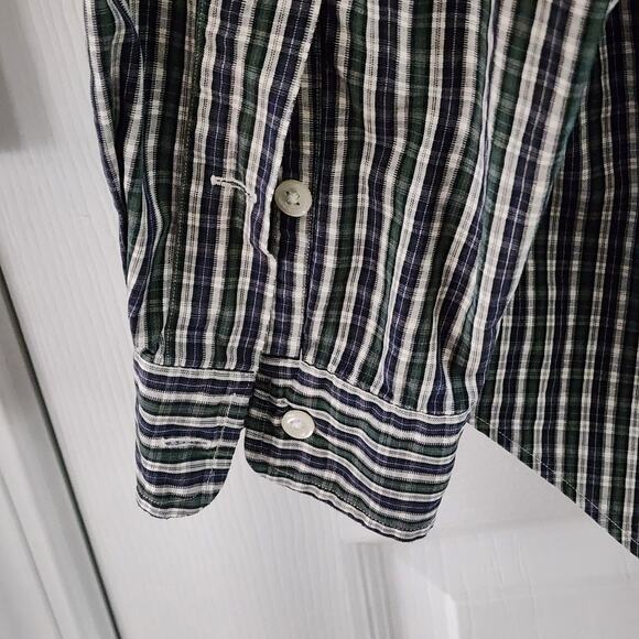 Ralph Lauren “Marlowe” Check Button-Down Shirt L 100% Cotton - Picture 5 of 6